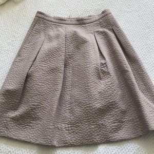 H&M aline textured skirt